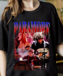 Paramore Rock Band Tour 2023 Shirt, Paramore Doodle Art Shirt