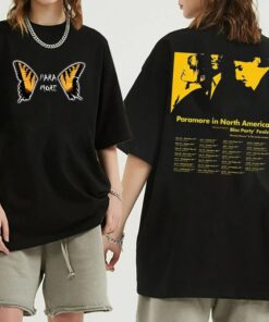 Vintage Paramore 2023 Tour Shirt, Paramore In North America Tour Shirt