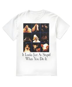 It Looks Just As Stupid When You Do It Shirt