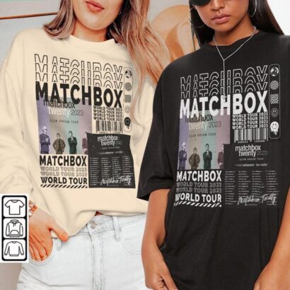 Matchbox Twenty Music Shirt, Matchbox 20 Summer 2023 Tour Tee