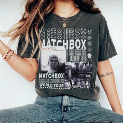 Matchbox Twenty Music Comfort Color Shirt, Matchbox 20 Summer 2023 Tour Tee