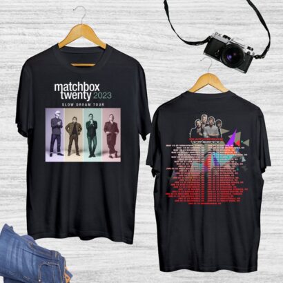 Matchbox Twenty Tour 2023 T-Shirt, Matchbox Twenty Slow Dream Tour Shirt