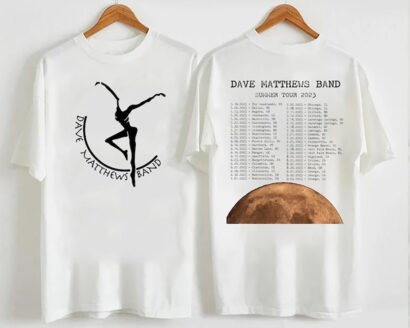 Dave Matthews Band Summer Tour 2023 T-Shirt, Dave Matthews Band DMB Rock Band Shirt