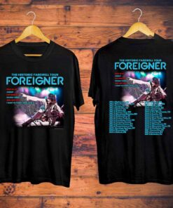 Foreigner The Histroric Farewell Tour 2023 Shirt, Foreigner Shirt