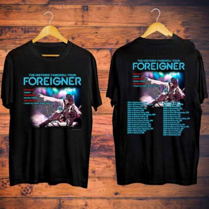 Foreigner The Histroric Farewell Tour 2023 Shirt, Foreigner Shirt