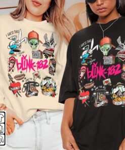 Blink 182 Doodle Art Shirt, Blink 182 Tee