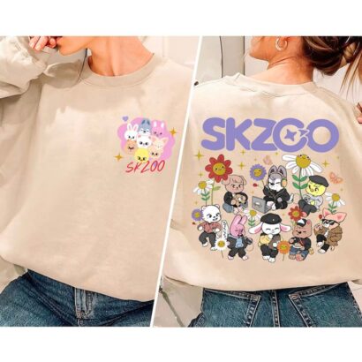 StrayKids Skzoo 2023 Shirt, StrayKids Maniac World Tour Shirt