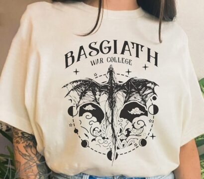 Fourth Wing Shirt, Basgiath War College Shirt, Fly or Die Tee