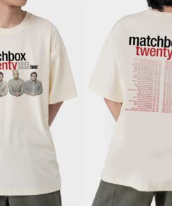 Official Matchbox Twenty Band 2 Sides Shirt, Matchbox Twenty Slow Dream Tour 2023 Shirt