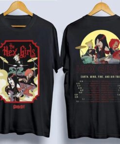 The Hex Girls Tour Shirt, The Hex Girls Rock Band Shirt