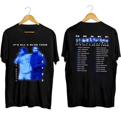 Drake 21 Savage Tour Rescheduled Shirt, Drake It's All A Blur Tour 2023 Shirt