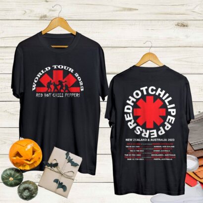 2023 Red Hot Chili Peppers America Tour T-Shirt, Red Hot Chili Peppers World Tour 2023 T-Shirt