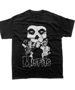 The Misfits Unisex T-Shirt, Rock Music Band Poster Merch