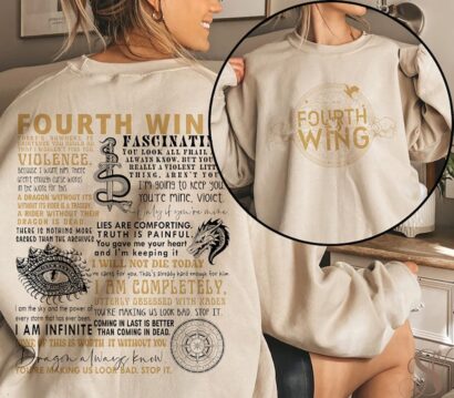 Fourth Wing Shirt, Rebecca Yoros Tee, Fourth Wing Shirt Dragon Rider Shirt