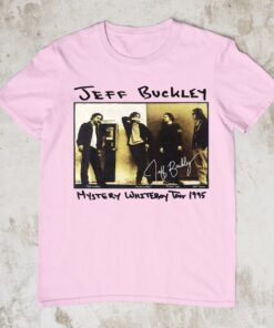 Jeff Buckley Mystery White Boy Tour 1995 Music Tour T-Shirt, Jeff Buckley Shirt