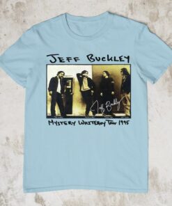 Jeff Buckley Mystery White Boy Tour 1995 Music Tour T-Shirt, Jeff Buckley Shirt