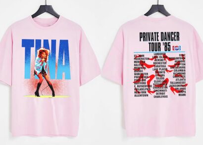 Tina Turner Private Dancer Tour 1985 T-Shirt, Tina Turner Tour '85 Shirt