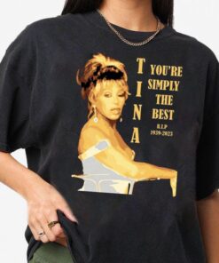 RIP Tina Turner 1939-2023 Shirt, Tina Turner Musical Souvenir Shirt