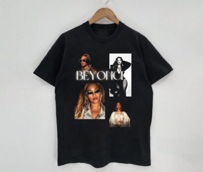 Beyonce Tee, Beyonce Unisex Black T-Shirt