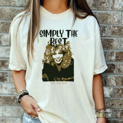 Tina Turner R.I.P. 1939-2023 Shirt, Tina Turner Musical Souvenir Shirt