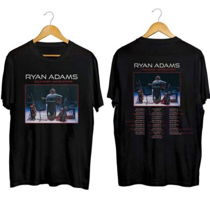 Ryan Adams USA Fall Solo Tour Shirt, Ryan Adams 2023 Tour Shirt