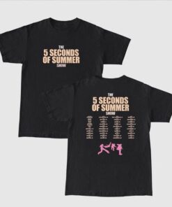 5SOS 2023 Tour shirt, The 5 seconds of summer show shirt