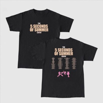 5SOS 2023 Tour shirt, The 5 seconds of summer show shirt