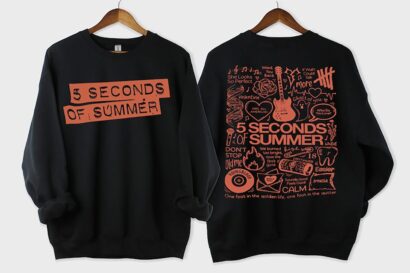 5S Of Summer Shirt, Seconds Of Summer Band Shirt