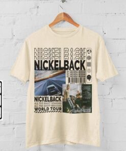 Nickelback Shirt, Get Rollin' Tour 2023 Tickets Album All the Right Reasons Tee