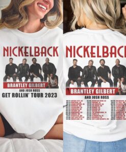 Nickelback Band Music Shirt, Nickleback Get Rollin 2023 Tour Sweatshirt