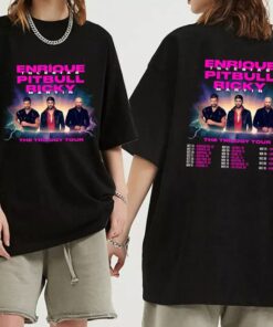 Enrique Iglesias X Pitbull X Ricky Martin The Trilogy Tour 2023 Shirt, The Trilogy 2023 Shirt