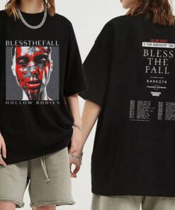 Blessthefall Hollow Bodies Tenth Anniversary Tour 2023 Shirt, Blessthefall Band Shirt