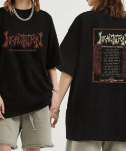 Incantation 30th Anniversary Show Shirt, Incantation Band Shirt, Incantation 2023 Tour Shirt