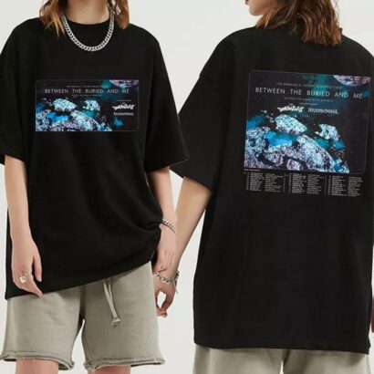 Between The Buried And Me Parallax II: Future Sequence Tour 2023 Shirt, Between The Buried And Me Shirt