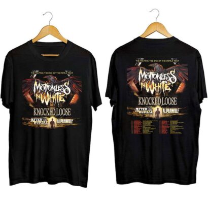 Motionless In White The Touring The End Of The World Tour 2023 Shirt, Motionless In White Band Shirt