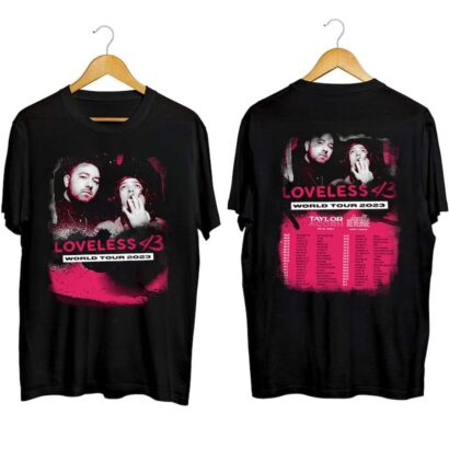 Loveless 2023 World Tour Shirt, Loveless Band Shirt