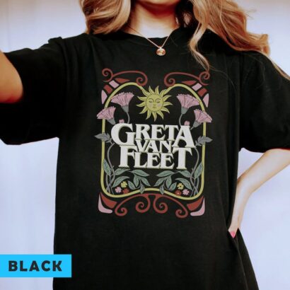 Greta Van Fleet Shirt, Greta Van Fleet Dream In Gold Tour 2023 Shirt
