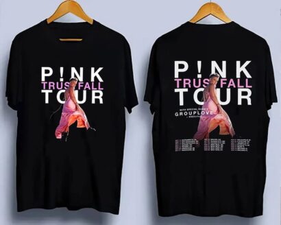 Pink tour 2023, P!nk Pink Singer Summer Carnival 2023 Tour Two Sided Shirt