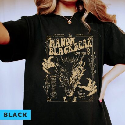 Manon Blackbeak Throne of Glass Shirt, SJM Library Shirt, Rowan Whitethorn Tee