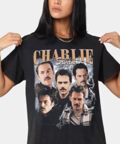 Charlie Swan Vintage 90's Tee, Billy Burke Fan Made Shirt