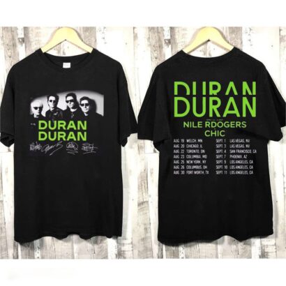 Duran Duran Future Past Tour T-Shirt, Duran Duran 2023 Tour T-Shirt, Duran Duran Tee