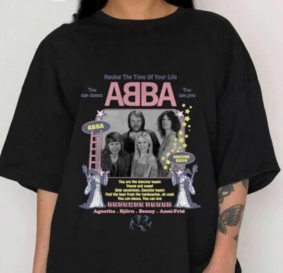 Abba Shirt, Abba Tour Shirt
