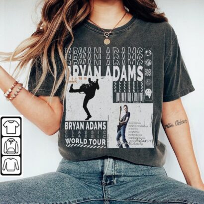 Bryan Adams Shirt, Bryan Adams Shirt Comforcolor