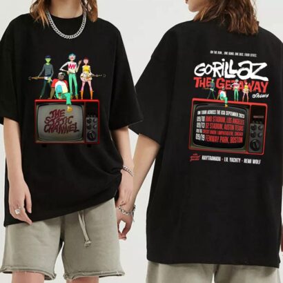 Gorillaz The Getaway Shows 2023 Shirt, Gorillaz Band Fan Shirt,