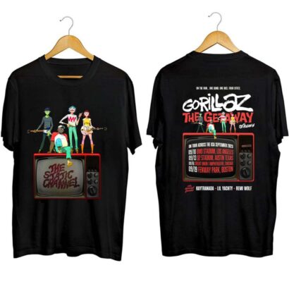 Gorillaz The Getaway Shows 2023 Shirt, Gorillaz Band Fan Shirt