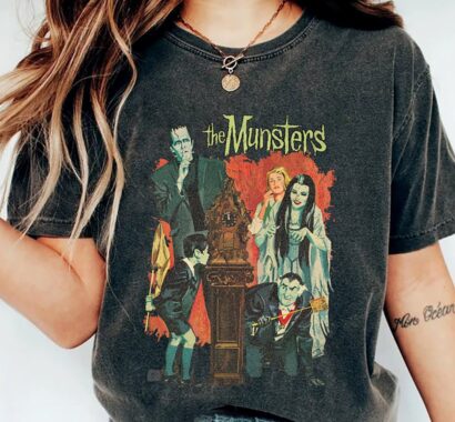 The Munster Tshirt, Halloween Shirt, Frankenstein Tee