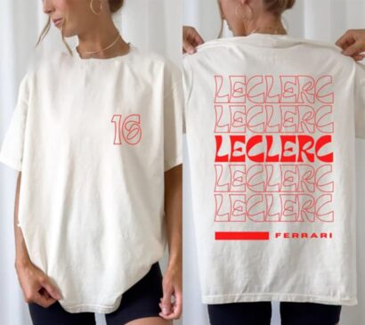 Charles Leclerc Tshirt, Formula One Tee Charles Leclerc Gift F1 Gift Racing Shirt