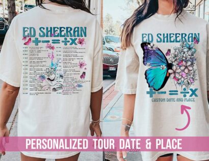 Ed Sheeran 2023, Ed Sheeran Tour, Ed Sheeran Shirt