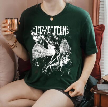 Led Zeppelin TShirt, Led Zeppelin Rock Tee