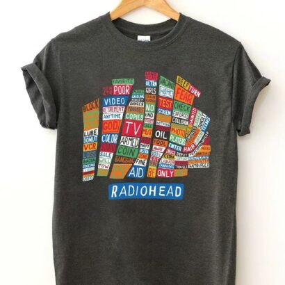 Radiohead Shirt, Radiohead Apparel Gift